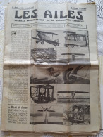 LES AILES Journal Locomotion Aérienne N° 590 6 Oct 1932 Avion Chasse BLERIOT Aéroport Paris Le Bourget Wing - Vliegtuigen