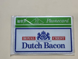 United Kingdom-(BTA032)-ASDA DUTCH BACON-(10units)-(70)-(241C48076)-price Cataloge8.00£-mint+1card Prepiad Free - BT Advertising Issues