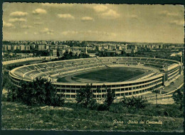 VX323 - ROMA STADIO DEI CENTOMILA - STADIO OLIMPICO 1955 - Estadios E Instalaciones Deportivas