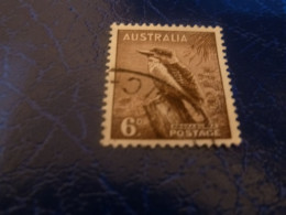 Australia - Kookaburra - 6d. - Yt 116 - Brun-lilas - Oblitéré - Année 1937 - - Gebraucht