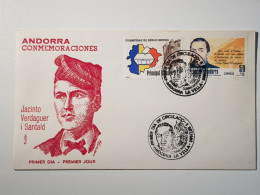 FDC  PREMIER JOUR  ANDORRA ESPAÑOLA Año 1983 EDIFIL 171/72 YVERT 161/62 - Covers & Documents