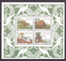 South Africa RSA Block 14 MNH ** Nature Dino Animals (1982) - Unused Stamps