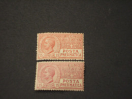 ITALIA REGNO - POSTA PNEUMATICA - 1927 RE 15c..-15c., Due Tinte - NUOVI(++) - Posta Pneumatica