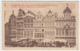 Brussel - Marktplatz, Zünfthäuser Und Blumenmarkt - Markten