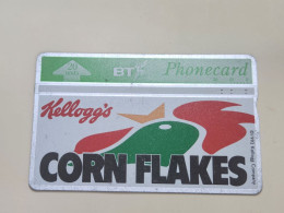 United Kingdom-(BTA045)-CORN FLAKES-(20units)-(86)-(341E95263)-price Cataloge0.50£-used+1card Prepiad Free - BT Werbezwecke