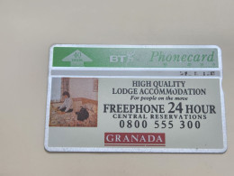 United Kingdom-(BTA053)-GRANADA SERVICES-(40units)-(97)-(345C41662)-price Cataloge2.00£-used+1card Prepiad Free - BT Edición Publicitaria