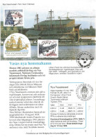 Sweden 1990, Wasa Ships, Mi 1607-1608 FDC First Day Cancelaltion - Brieven En Documenten