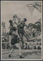 1936 Germany Berlin Olympics Olympia Sammelwerk 14 Bild 157 Gruppe 59 Basketball Philippines Mexico - Trading Cards