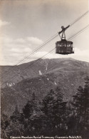 New Hampshire Franconia Notch Cannon Mountain Aerial Tram Real Photo - White Mountains