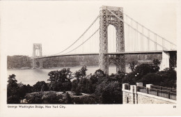 New York City George Washington Bridge Real Photo - Ponti E Gallerie