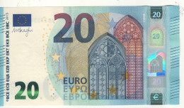 20 EURO  Firma  Draghi    R 013 C2   RB2703467705   /  FDS - UNC - 20 Euro