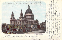 [-50%] ANGLETERRE - London - St. Paul's Cathédral - Carte Postale Ancienne - St. Paul's Cathedral