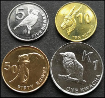 Zambia 4 Coin UNC - Zambia