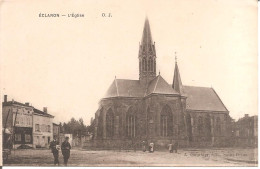 ECLARON (52) L'Eglise En 1917 - Eclaron Braucourt Sainte Liviere