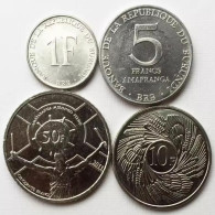 Burundi 4 COIN 1-5-10-50 Francs - Burundi