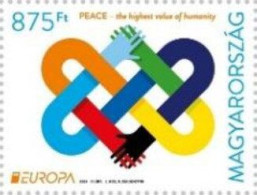 Hungary.2023.Europa CEPT.Peace – The Highest Value Of Humanity.2 V. ** . - 2023