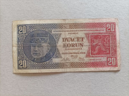 Billete De Checoslovaquia De 20 Korun, Año 1926 - Czechoslovakia