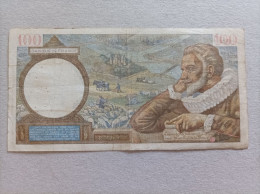 Billete De Francia De 100 Francs, Año 1941 - 100 F 1939-1942 ''Sully''