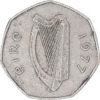 Monnaie, Irlande, 50 Pence, 1977 - Irlande