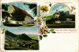 CPA AK Gruss Vom Schloss SCHAUMBURG GERMANY (865220) - Schaumburg