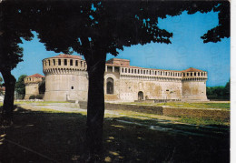 CARTOLINA  IMOLA,EMILIA ROMAGNA-ROCCA SFORZESCA (sec.XIII)-STORIA,MEMORIA,CULTURA,RELIGIONE,BELLA ITALIA,VIAGGIATA 1973 - Imola