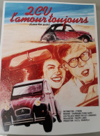 Affiche Poster - CITROEN 2CV - AMOUR TOUJOURS - Voitures