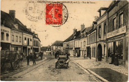 CPA Chateauneuf-en-Thymerais-Rue De DREUX (177461) - Châteauneuf