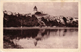 CPA Pont Du Chateau Les Rues Basses Et L'Allier FRANCE (1301811) - Pont Du Chateau