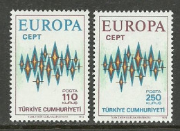 Turkey; 1972 Europa CEPT - 1972