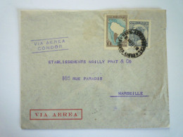 2023 - 1000  Enveloppe Au Départ De BUENOS-AIRES  à Destination De MARSEILLE  1937   XXX - Brieven En Documenten