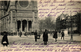 CPA PARIS 8e Place Saint-Augutin. Statue De Jeanne D'Arc P. Marmuse (241436) - Statues