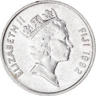 Monnaie, Fidji, 5 Cents, 1992 - Fidji