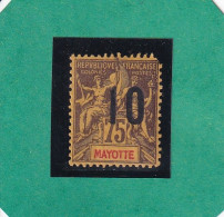 FRANCE (ex Colonies Et Protectorats)  : MAYOTTE   Y/T N° 30 Oblit. (un Coin Touché) 1912 - Oblitérés