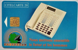 Ivory Coast Ci-Telcom 20 Units  " Telephone " - Côte D'Ivoire