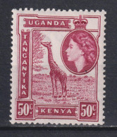 Timbre Neuf* De La Communauté D'Afrique De L'est  De 1954 N°94 MH - África Oriental Británica