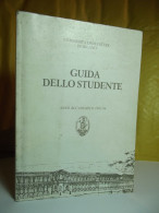 GUIDA DELLO STUDENTE - UNIVERSITA DEGLI STUDI DI MILANO - ANNO ACCADEMICO 1993-94 - Historia, Filosofía Y Geografía