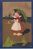 CPA 1 Euro Enfant Hollandais Illustrateur Femme Woman Art Nouveau Circulé Prix De Départ 1 Euro - 1900-1949