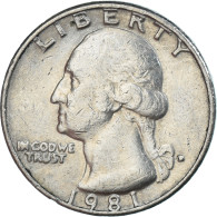 Monnaie, États-Unis, Quarter, 1981 - 200 F 1981-1994 ''Montesquieu''