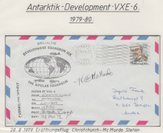 USA  Antarctic Development - VXE-6 Antarctic Flight 1st Flight Season Christchurch To McMurdo 28 AUG 1979 (AI202) - Polar Flights