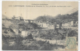 D 06. LANTOSQUE.  VALLEE DE LA VESUBIE.  CARTE ECRITE - Lantosque