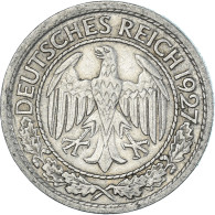 Monnaie, Allemagne, 50 Reichspfennig, 1927 - 50 Rentenpfennig & 50 Reichspfennig