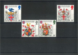 GREAT BRITAIN - 1984 - 500th ANNIV OF COLLEGE OF ARMS STAMPS COMPLETE SET OF 4, SG # 1236/39, UMM(**). - Universal Mail Stamps