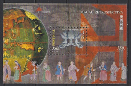 PORTUGAL (Macau) - 1999 Macao Retrospective (Souvenir Sheet) - Blokken & Velletjes