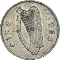 Monnaie, Irlande, 10 Pence, 1985 - Irlande