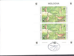 2001.Moldova,  Bird, FDC With Sheetlet, Mint/** - Sonstige & Ohne Zuordnung