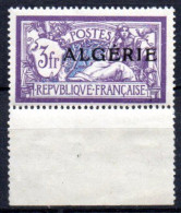 Algérie: Yvert N° 32*; Type "Merson" - Neufs