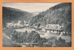 Glen Helen Hotel UK 1906 Postcard - Isle Of Man