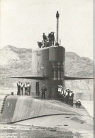 Fiche Sigma Photo  GUICHARD   Le TONNANT SOUS-MARIN Marine Guerre Nucléaire - Schiffe