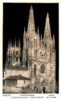 N°40406 Z -cpsm Burgos -cathedral Iluminada- - Burgos