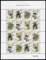 Macau, 1995, WWF, World Wildlife Fund, Animals, Fauna, MNH Sheet, Michel 795-798 - Hojas Bloque